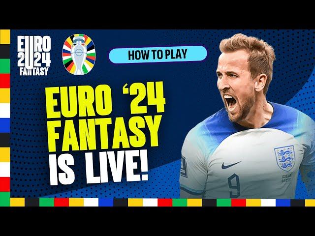 EURO 2024 FANTASY IS LIVE!  | HOW TO PLAY?! | UEFA EURO 2024 Fantasy Tips + Strategy