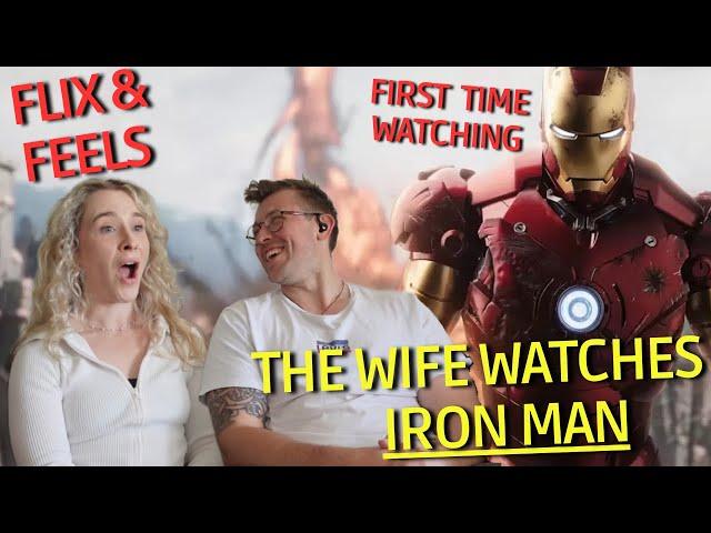 Iron Man (2008) -The Wife Reacts - First Time Watching - Flix n Feels