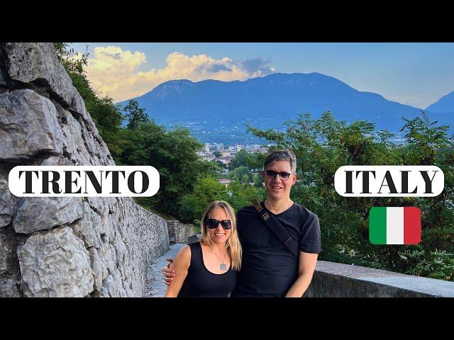 Inside Trento, Italy, at the Foothills of the Dolomites