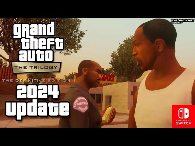 GTA Trilogy: Definitive Edition 2024 Update | Switch