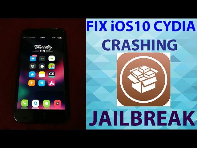 Cydia update Cydia app Crashing, Tweaks Not Working Enable Cydia Substrate for iOS 10