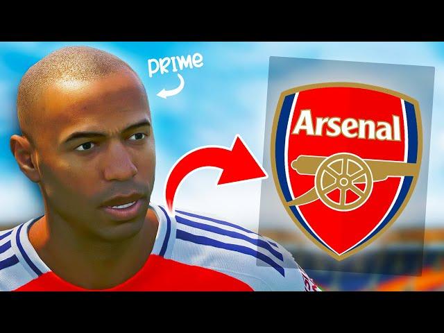 I Put Prime Thierry Henry back at Arsenal... EA FC 25