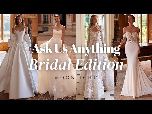 Top Wedding Dress Designer for 2025 Brides | Moonlight Bridal Q&A