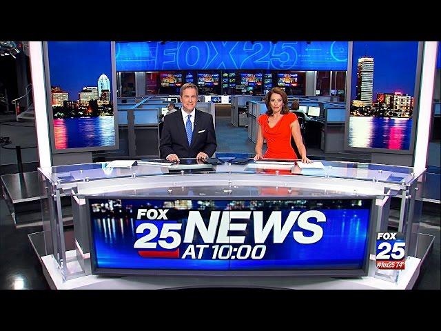 WFXT FOX 25 Boston Debuts New FX Design Group Set - 09/18/2016