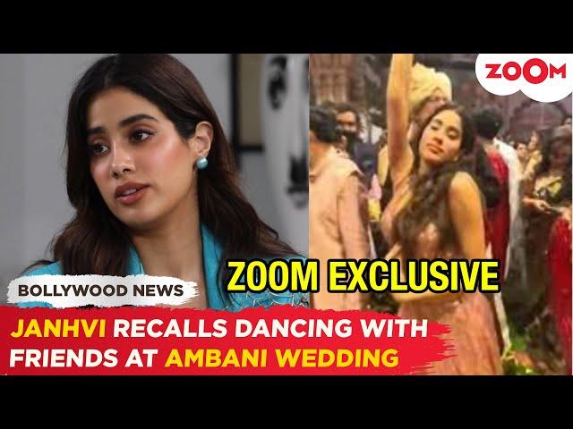 Janhvi Kapoor recalls having fun & dancing at Anant Ambani-Radhika Merchant’s Wedding