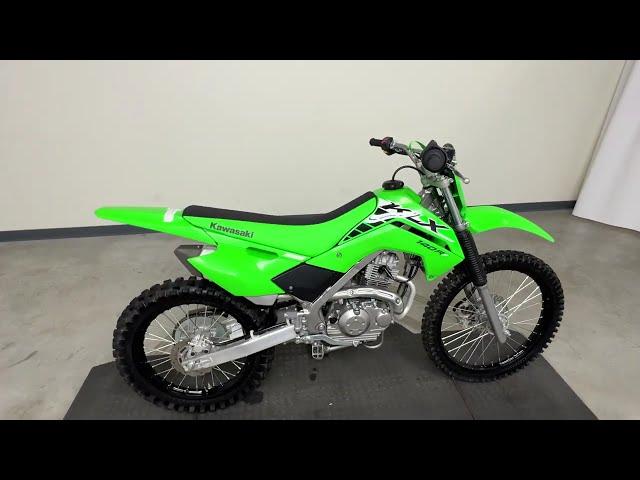 Used 2025 Kawasaki KLX140R F Motorcycle for sale near Akron, OH.