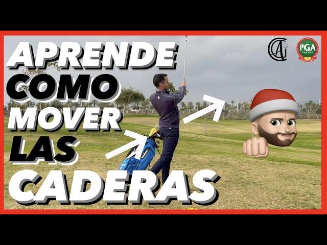  GOLF SWING CADERAS ︎ los 3 MOVIMIENTOS que DEBES SABER 