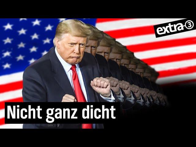 Song für Donald Trump: Der alte Donald steht zur Wahl | extra 3 | NDR