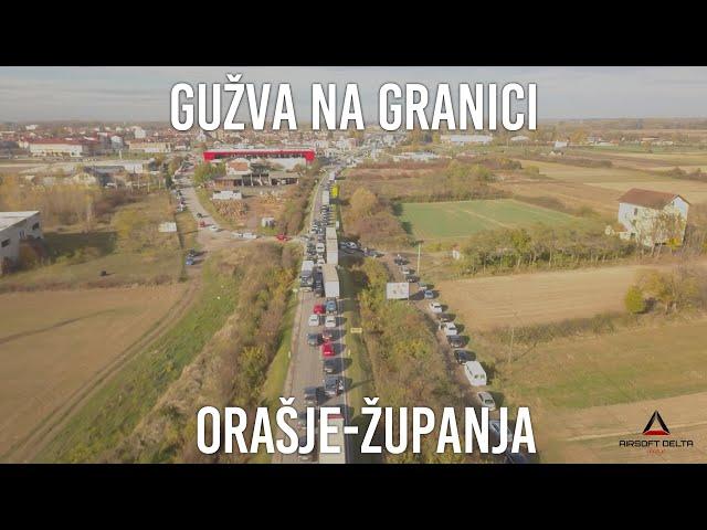 Gužva na granici Orašje-Županja 03.11.2019.