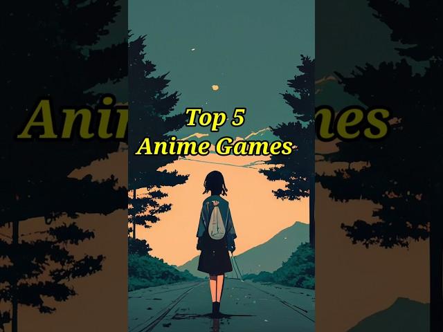 Top 5 Best Anime Games For Android #shorts #viral #anime