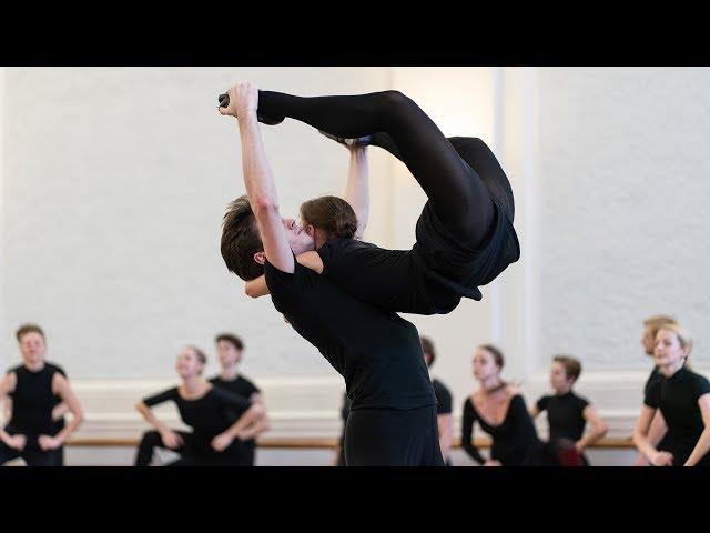 Rehearsal "Night on Bald Mountain". Igor Moiseyev Ballet