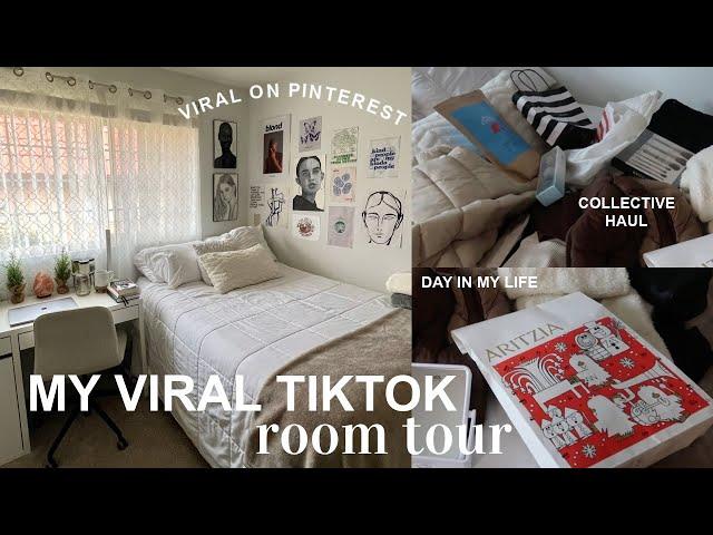 VLOG: my viral pinterest/ tiktok room, huge collective haul, etc.