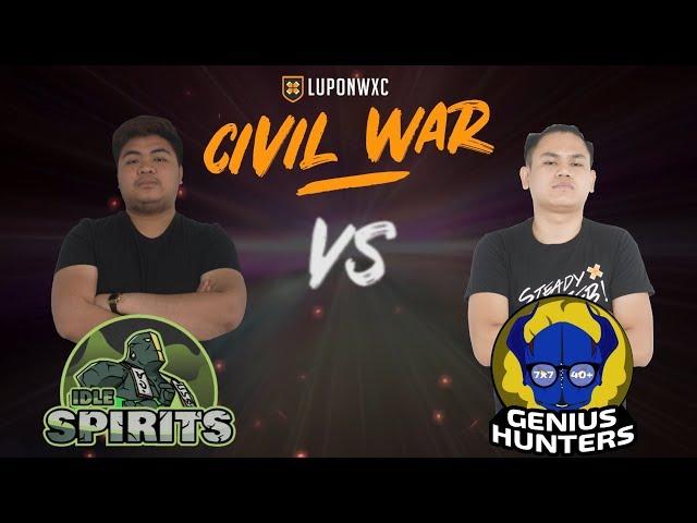 LuponWxc Civil War : Dan Vs. Joevy