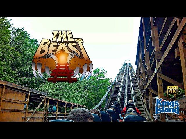 2024 The Beast Roller Coaster On Ride 4K POV Kings Island