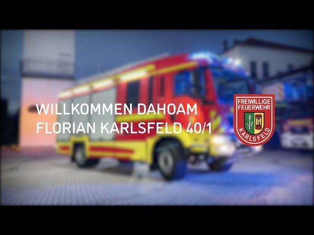 Ankunft neues HLF 20 | EMPL Primus | Feuerwehr Karlsfeld