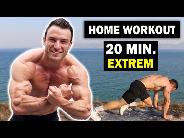 20 Min. HIIT-Ganzkörper Workout für Zuhause – Sehr Effektiv! | Sascha Huber