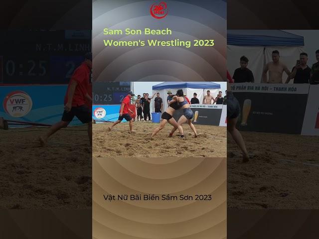 Women's National Beach Wrestling_Vật Nữ Bãi Biển Sầm Sơn 2023 #24hsport #Women'sBeachWrestling2023