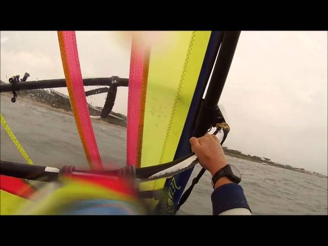 Windsurf a La badine Avec La Bic Techno 283