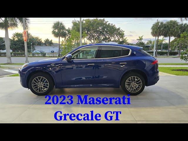 NEW 2023 Maserati Grecale  BLU INTENSO FM439485 | 4K HDR