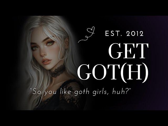 [F4M] Goth Crush Finds You Listen to Audio RP [Lonely Comfort][Awkward Listener][Meta]["Good Boy"]