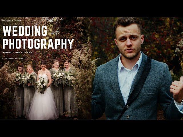 Wedding Photography Behind the Scenes - The Farm at Dover Full Wedding Day