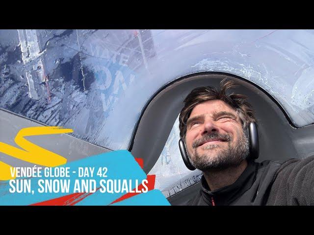 Sun, Snow and Squalls - Day 42 - Vendée Globe