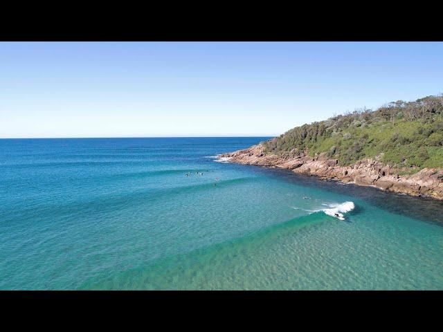 Surfing mother natures wave pool