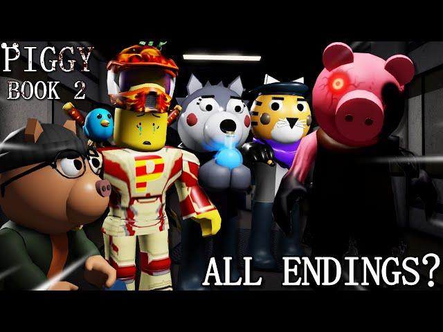 ROBLOX PIGGY: BOOK 2 the end...? CHAPTER 12 LAB!! (PghLFilms Reaction)