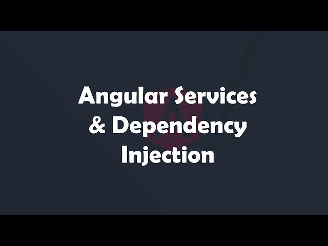 Angular Services & Dependency Injection in Depth | Angular Concepts made easy | Procademy Classes