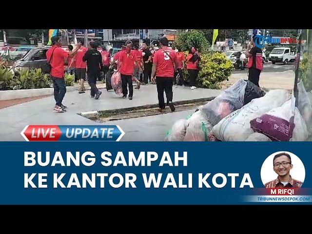 Alasan Kader PDIP Buang Sampah di Balai Kota Depok, Ikra: Jangan Cuma Lingkungan Warga yang Kotor!