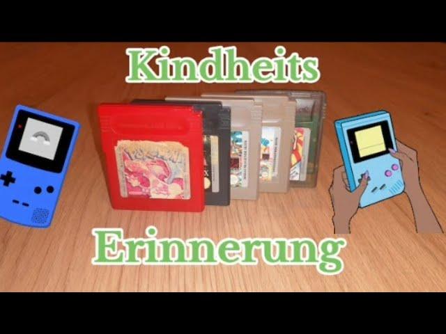 5 GAMEBOY SPIELE aus MEINER KINDHEIT 