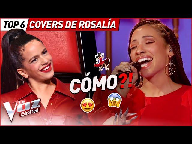 Incredible ROSALÍA covers on The Voice