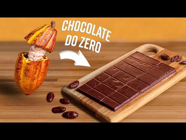 DO CACAU À BARRA: CHOCOLATE DO ZERO! | GoHanCOOK