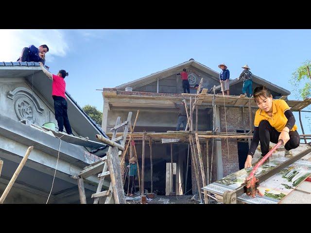 Speeding Up The Construction Of $10K House, Can The Construction Girl Complete The House On Time?