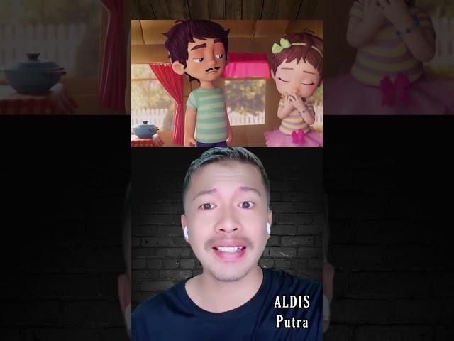 SIAPA PERNAH MAINAN RUMAH-RUMAHAN KAYA GINI⁉️ | ALDIS #shorts #animation #storytelling