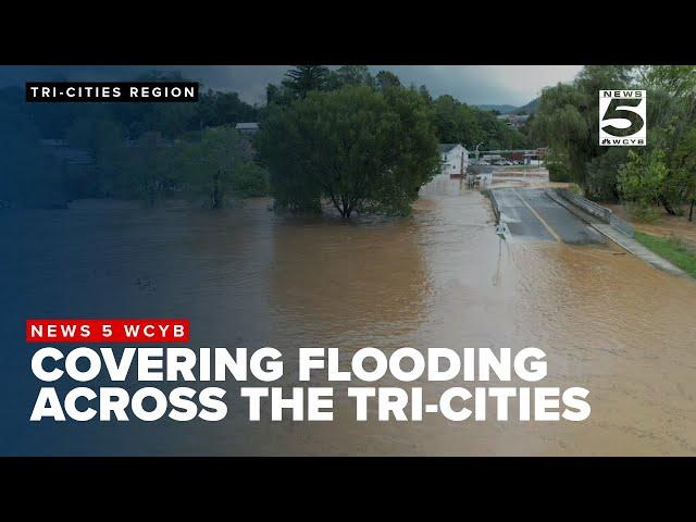 TEAM COVERAGE: The News 5 team covers flooding across the Tri-Cities region