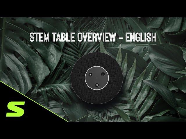 Stem Table - English