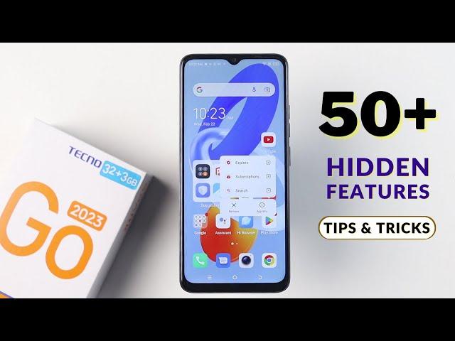 Tecno Spark Go 2023 Top 50+ Hidden Features | tecno Spark Go 2023 Tips and Tricks