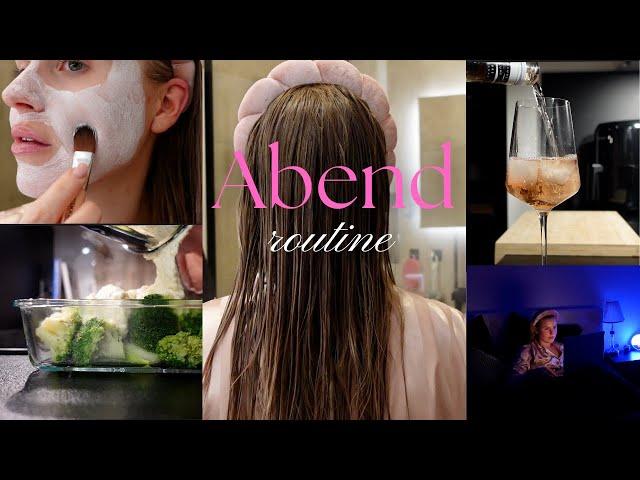 Abendroutine an einem Freitag | selfcare, cooking & relax ‍️