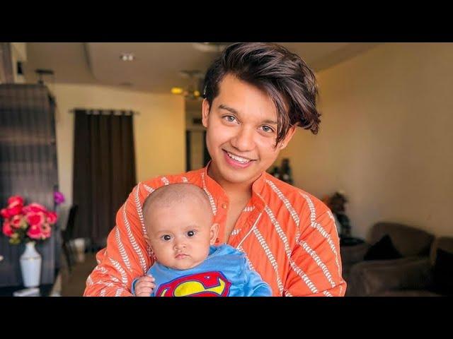 Riyaz ka baccha  | Riyaz Aly With His Baby  | Riyaz.14 Cute Son