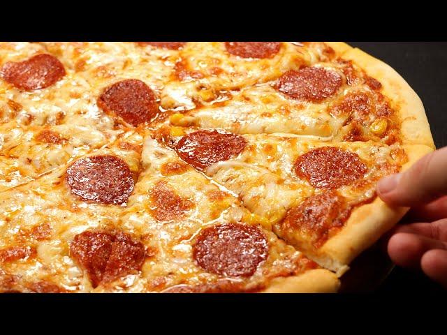 How to Make Perfect Homemade Pizza! Best Pizza Recipe You'll Ever Eat at Home!