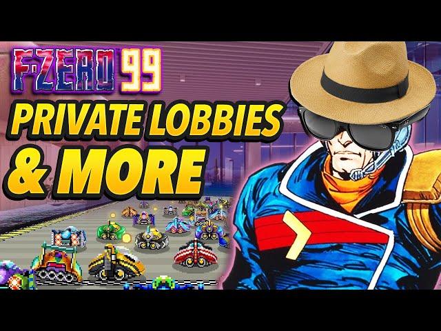 F-Zero 99 Adds Secret Tracks and Private Lobbies!