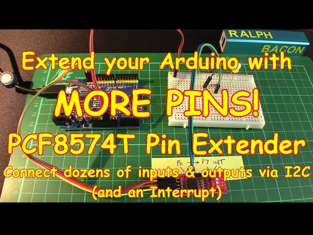 #49 MORE PINS PLEASE! PCF8574 Arduino Pin Extender (Easy)