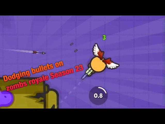 Trying to dodge bullets on zombsroyale season 22 (must watch)