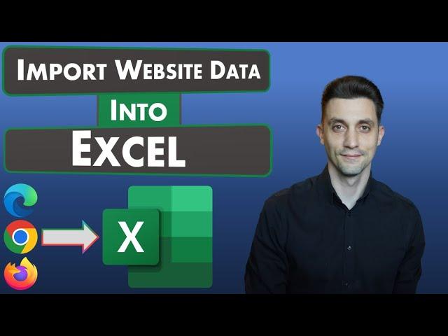 Excel Tips - Import Website Data