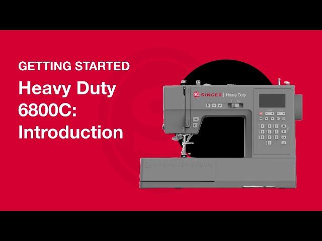 Getting Started Heavy Duty 6800C: Introduction