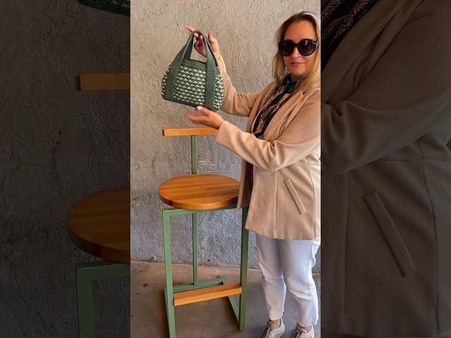 Скоро новый МК по вязанию в Телеграм #сумкиручнойработы #вязаниекрючком #вязание #урокивязания #diy