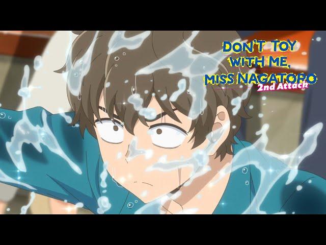 Senpai Protects Nagatoro From Getting Wet | DON'T TOY WITH ME MISS NAGATORO 2nd Attack