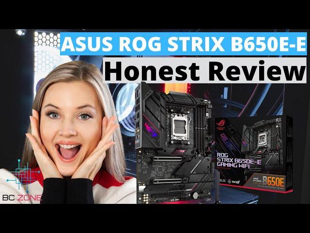 THE BEST HIGH-END B650 MOTHERBOARD! ASUS ROG Strix B650E-E REVIEW!