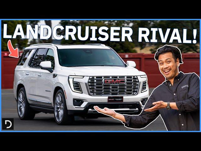 Is The 2025 GMC Yukon Denali Better Than The Toyota Landcruiser? | Drive.com.au